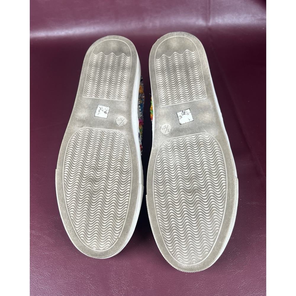 Dirty Laundry‎ Multicolor Beaded Mesh Top Sneakers Women Size 7 - Picture 5 of 7